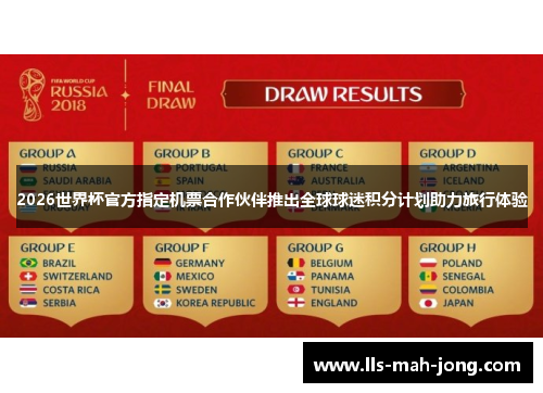 2026世界杯官方指定机票合作伙伴推出全球球迷积分计划助力旅行体验